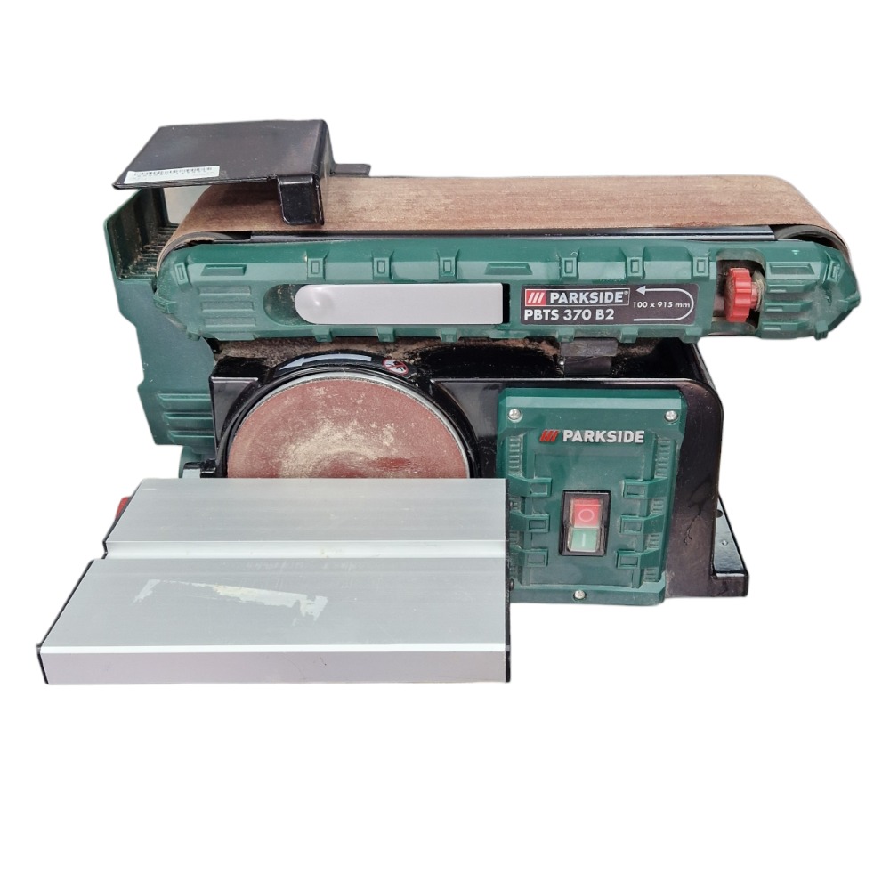 Parkside Heavy Duty Belt & Disc Sander PBTS 370 B2 370W Own4Less